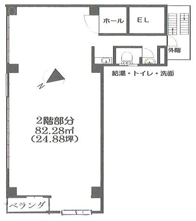 栄ビル2F 間取り図