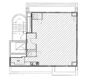 山下ビル8F 間取り図