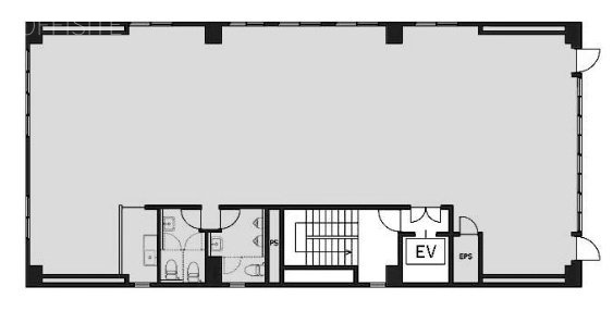 滋賀銀行東京事務所ビル4F 間取り図