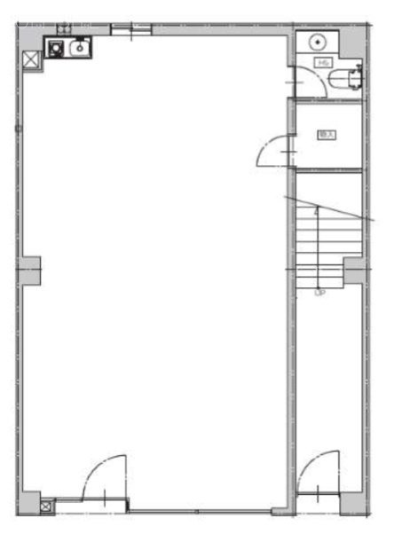 力丸ビル1F 間取り図