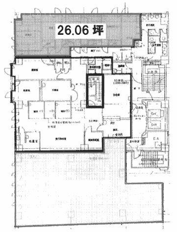 市ヶ谷安田ビル1 間取り図