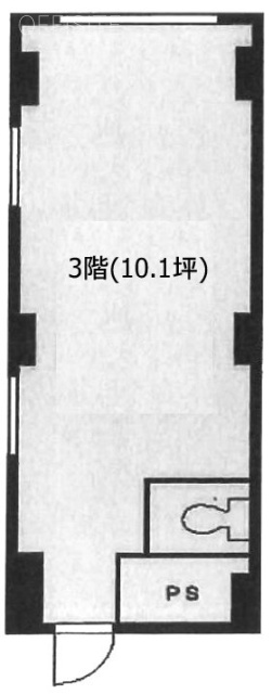 銀座201ビル3F 間取り図