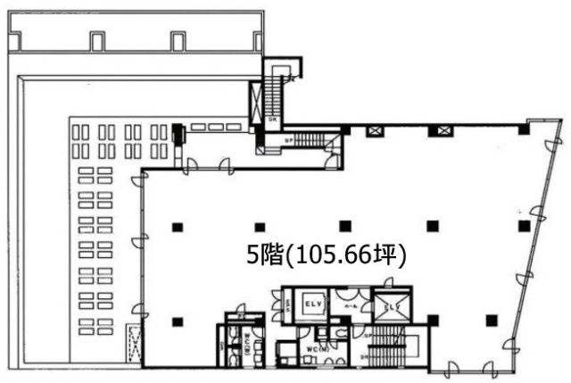 相生ビル5F 間取り図