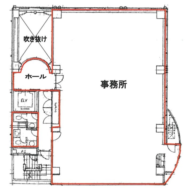 TAMA WOODY GATE EBISU2F 間取り図