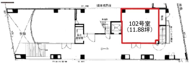 ダイネス壱番館渋谷102 間取り図