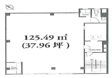 ホリーズ日本橋4F 間取り図