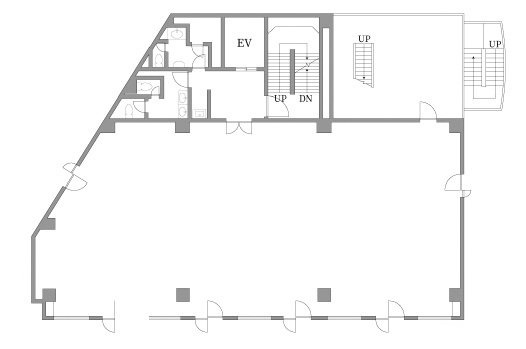 原宿パトリアビル6F 間取り図