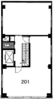 小野商ビル201 間取り図