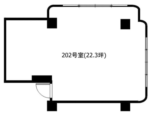 ホワイトパレス202 間取り図