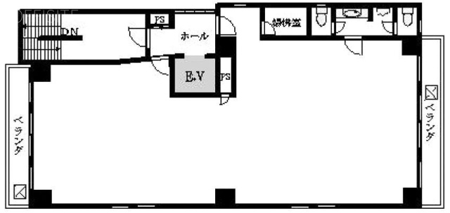 東浅川ビル3F 間取り図