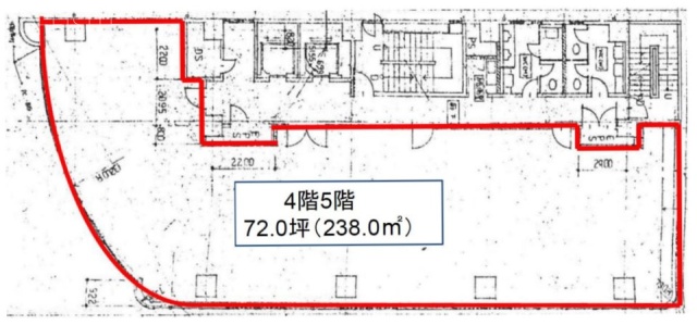 アクロポリス21ビル4F 間取り図