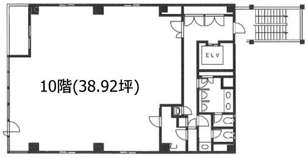NS京橋ビル10F 間取り図