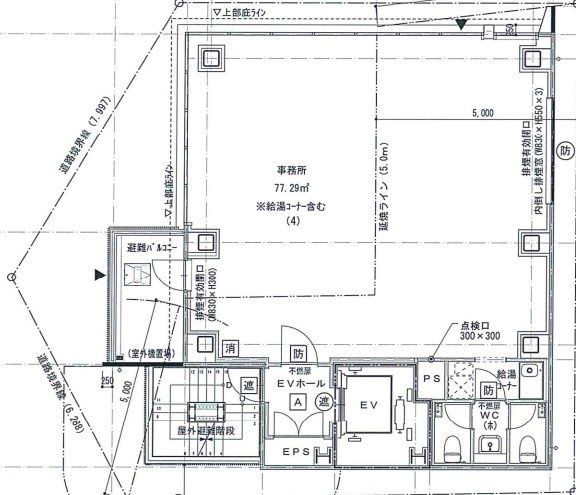 ACN大森駅前ビル10F 間取り図