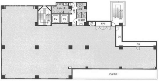 ラウンドクロス三田3F 間取り図