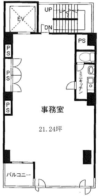 恩田ビル5F 間取り図