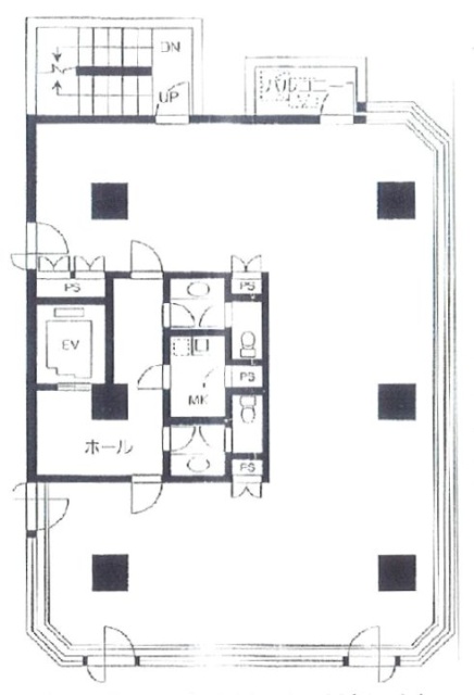 新潟管財四号館6F 間取り図