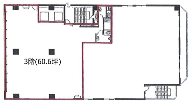 TOP浜松町ビル3F 間取り図