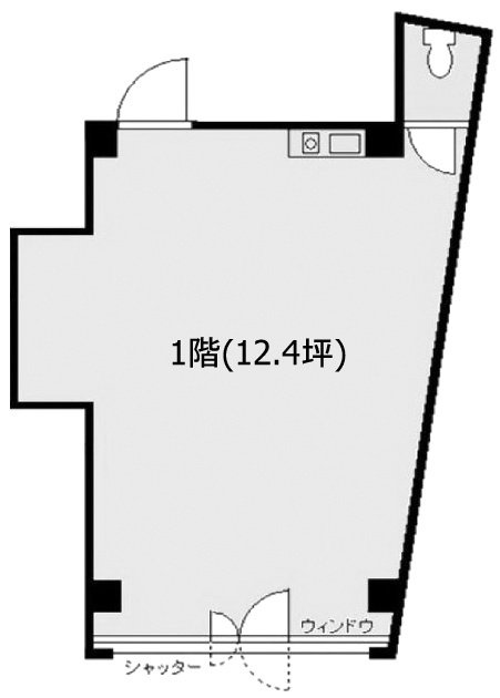 S&Iレジデンス本町1F 間取り図