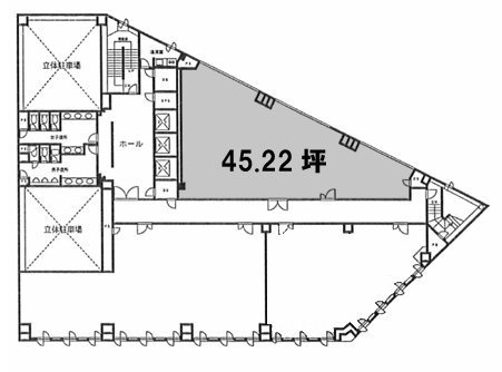 合人社高島橋ビル7F 間取り図