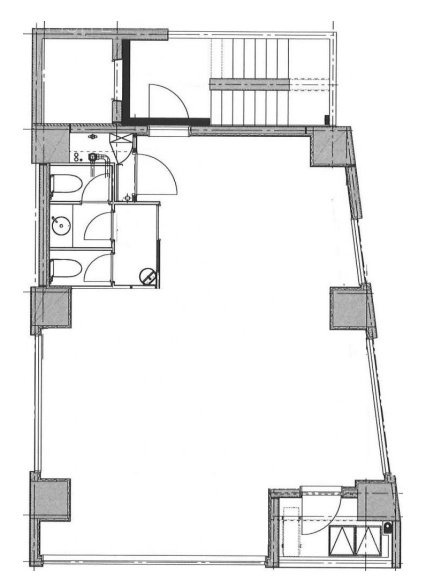 SNT八丁堀ビル2F 間取り図