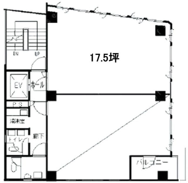 荒井ビル302 間取り図