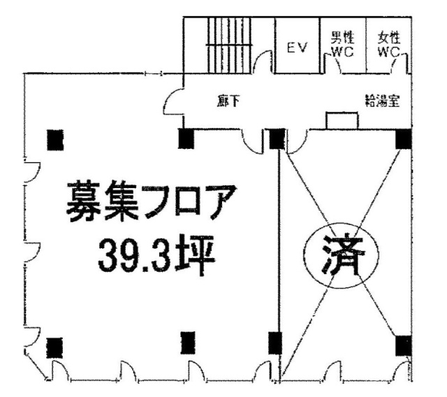 PIGEON松濤高田ビル3F 間取り図