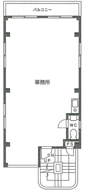 三栄ビル3F 間取り図