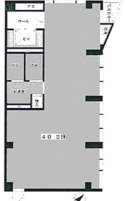 永山Uビル4F 間取り図