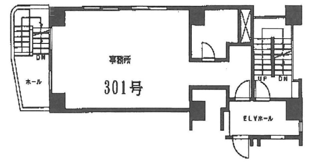 九段櫻ビル301 間取り図