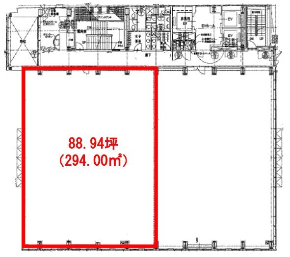 Daiwa渋谷スクエア10F 間取り図