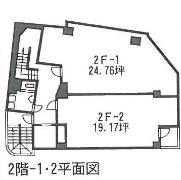 第2昭和ビルB 間取り図