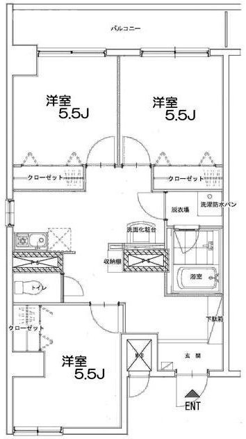 ジュウエル秋葉原ビル304 間取り図