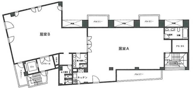 VORT元麻布A 間取り図