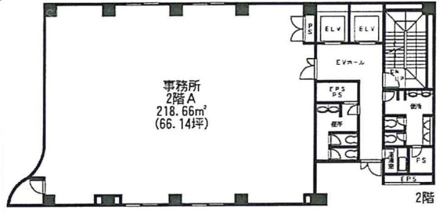 VORT横浜関内ⅢA1 間取り図