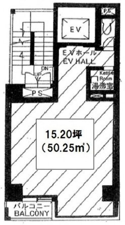 プリザイド御茶ノ水ビル6F 間取り図