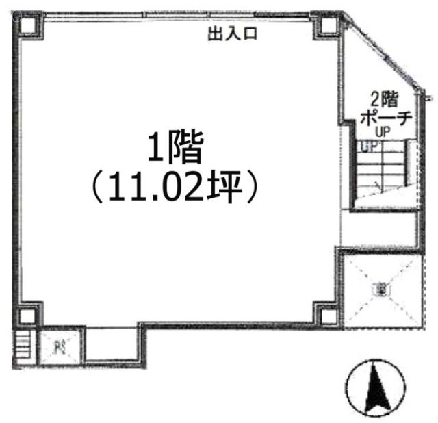 リベルタ銀座イースト1F 間取り図