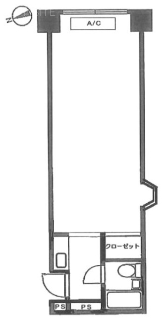 山王アーバンライフ913 間取り図