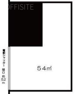 パレス後楽園ビルB2F 間取り図