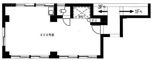宮前ビル202 間取り図