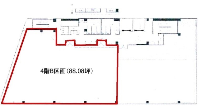 日本橋本町1丁目ビルB 間取り図