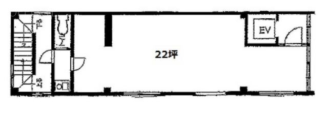 サンサイド神保町ビル5F 間取り図
