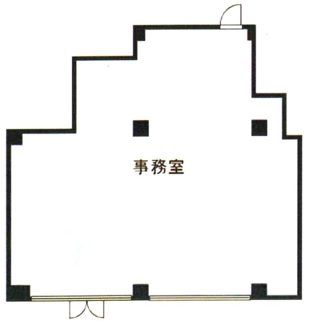 ロイヤル田園マンションビルA 間取り図