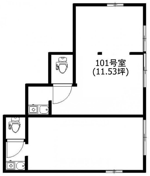 長井ビル101 間取り図