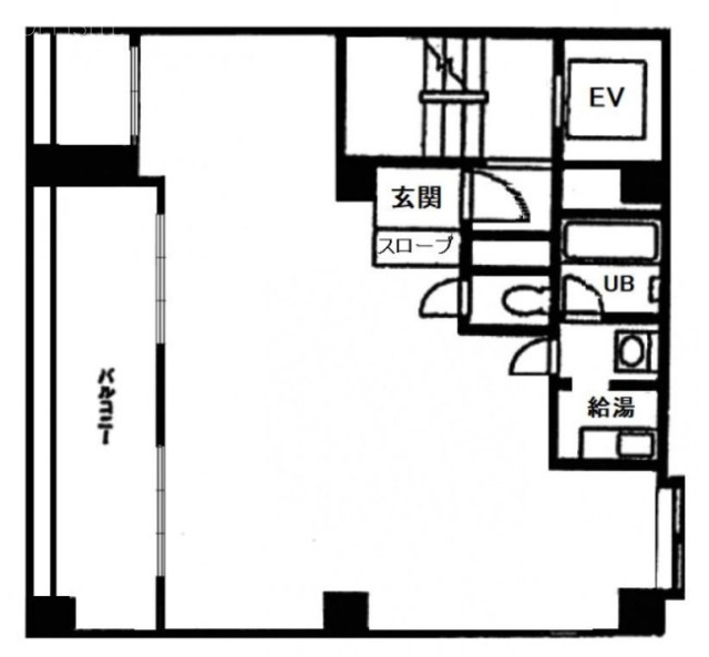 YK柳橋ビル401 間取り図