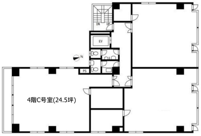 矢口ビルC 間取り図