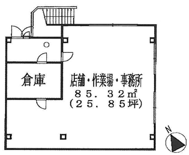 リアルメゾン清澄白河ビル1F 間取り図