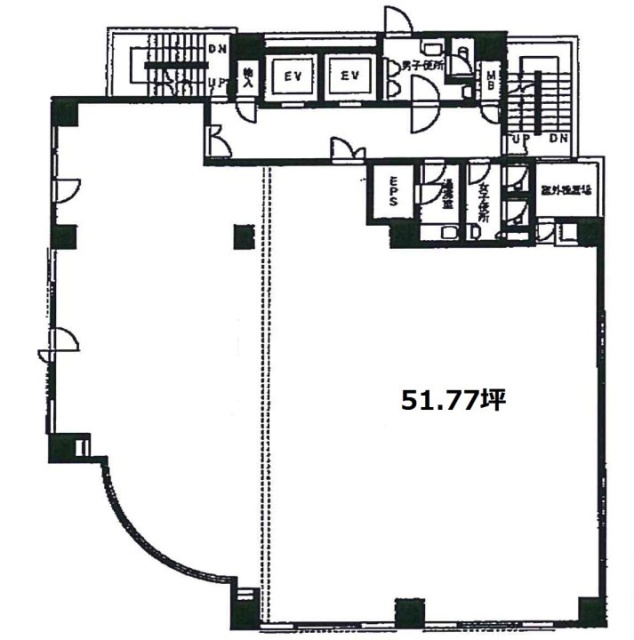 玉河ビル5F 間取り図