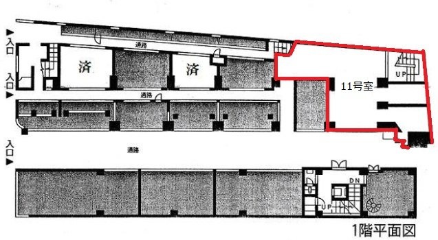 ニュー秋葉原センタービル11 間取り図