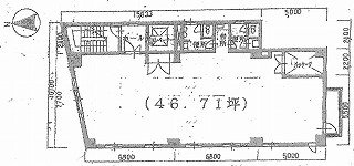 東日本橋佐藤ビル4F 間取り図