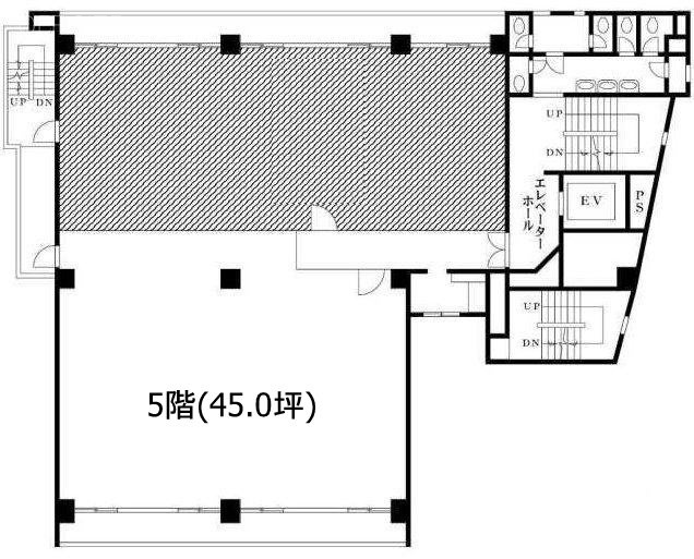 第一桂城ビル502 間取り図